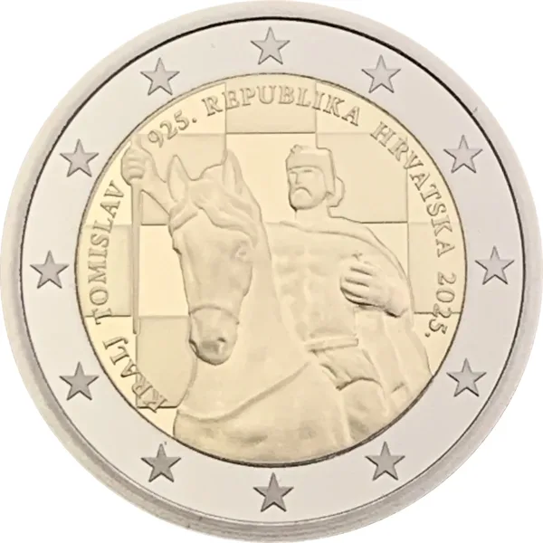 2 € Incoronazione Re Tomislav 2025 proof