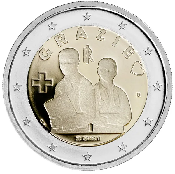 2 € Professioni sanitarie 2021 Proof