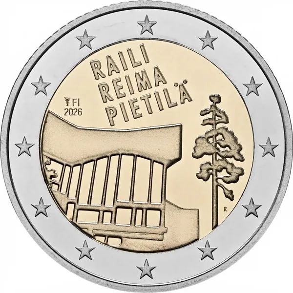 2 € Raili & Reima Pietilä 2026 proof