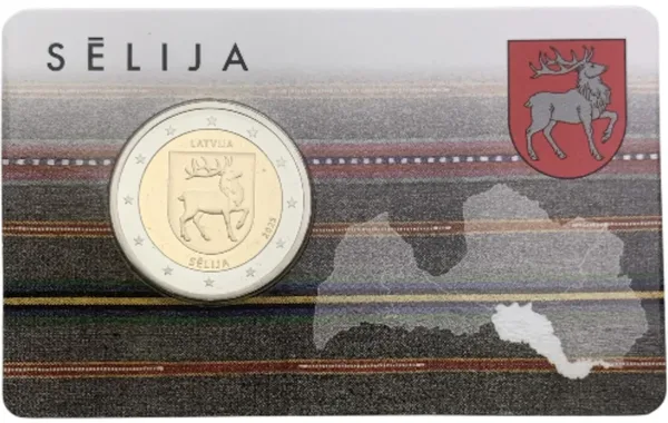 2 € Sēlija 2025 in coincard