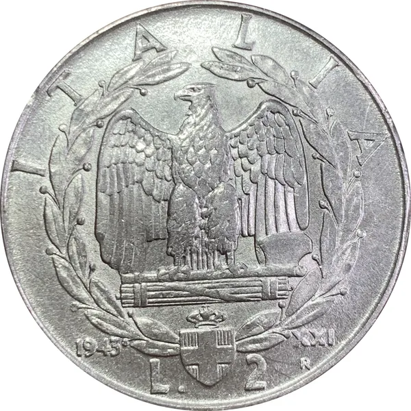 2 Lire Impero 1943 XXI