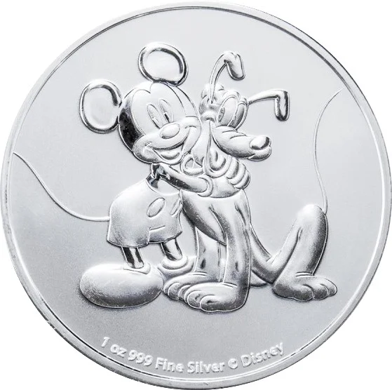 2 $ Mickey Mouse e Pluto 2020