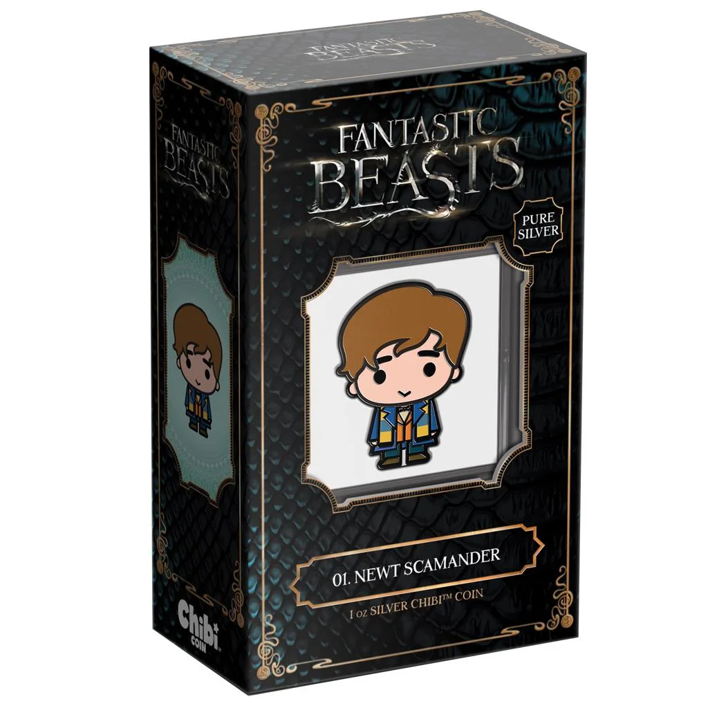 2 $ Chibi Coin - Newt Scamander 2021, foto 2