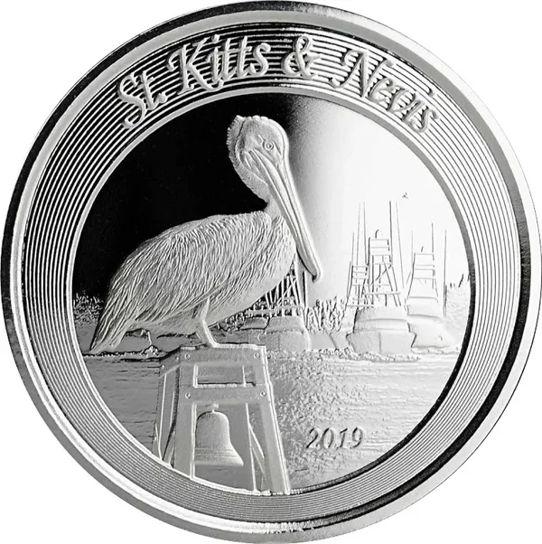 2 $ Pellicano bruno 2019