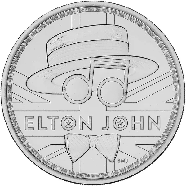 2 £ Leggende della musica: Elton John 2021
