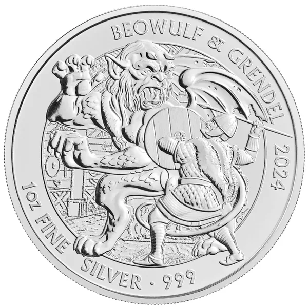 2 £ Myths and legends - Beowulf & Grendel 2024