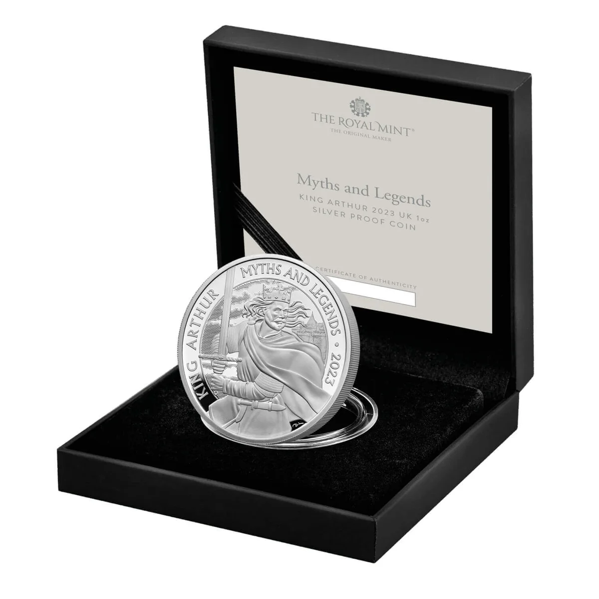 2 £ Myths and legends - King Arthur 2023 proof, foto 3
