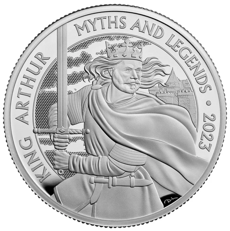 2 £ Myths and legends - King Arthur 2023 proof