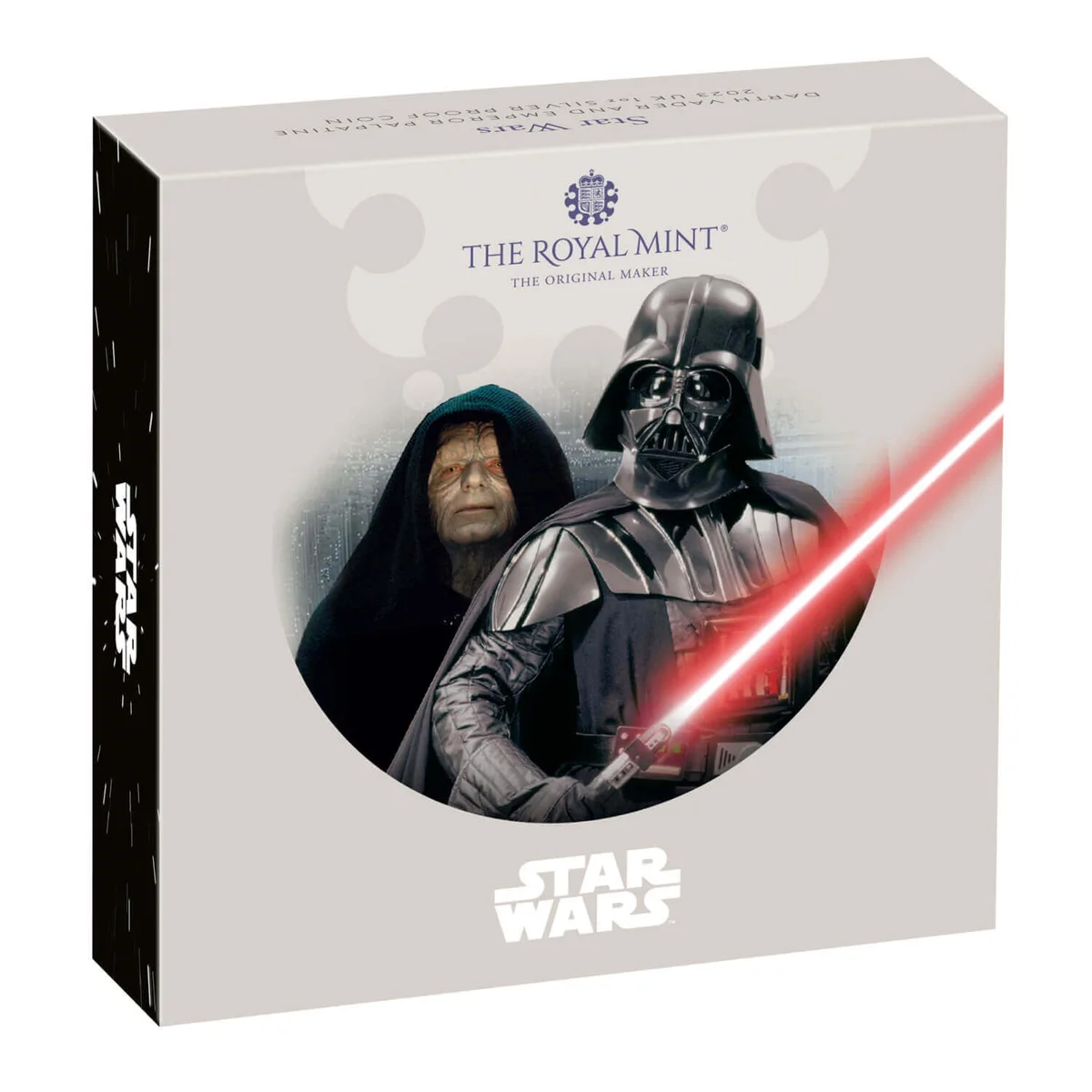 2 £ Star Wars - Darth Vader & Emperor Palpatine 2023 proof, foto 3