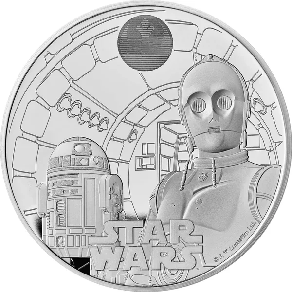 2 £ Star Wars - R2 D2 and C-3PO 2023