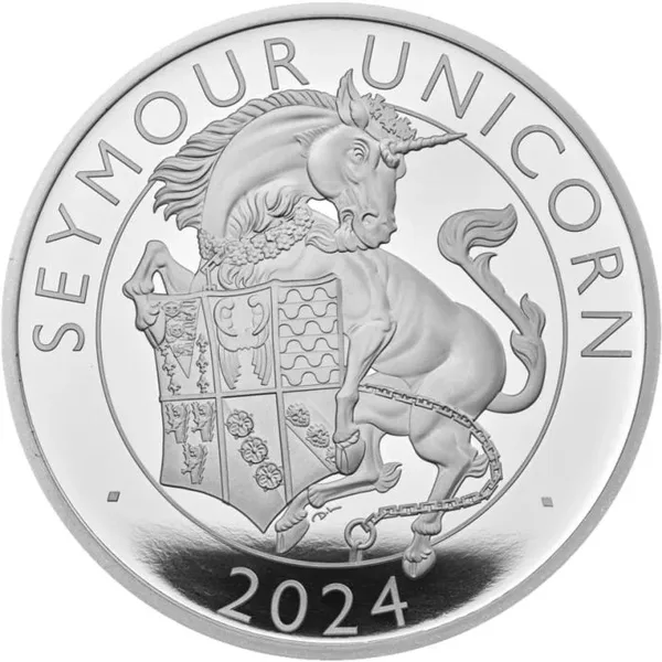 2 £ Tudor beasts - Seymour unicorn 2024