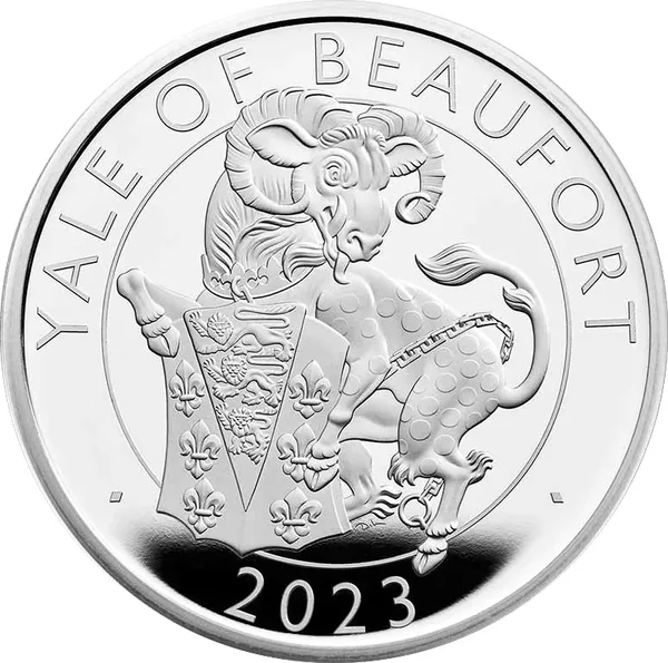 2 £ Tudor beasts - Yale of Beaufort 2023