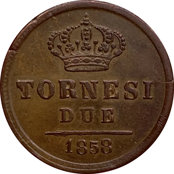 2 Tornesi 2° tipo 1858