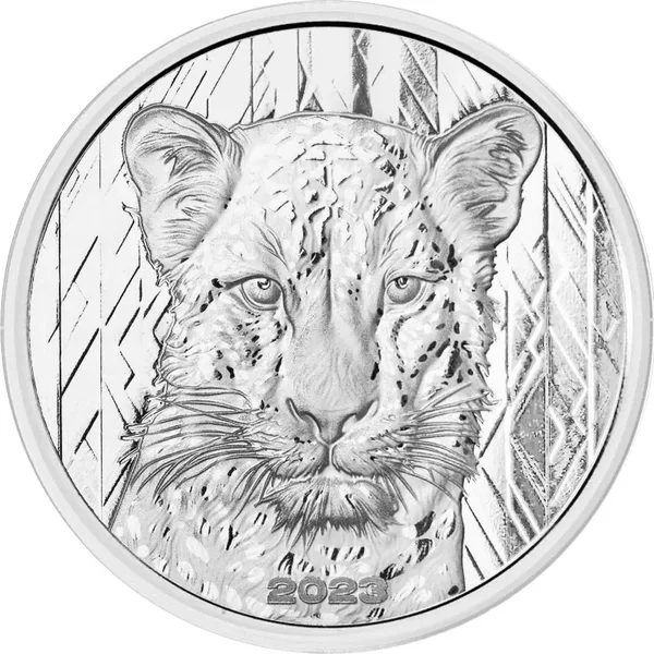 20 Cedis African Leopard 2023