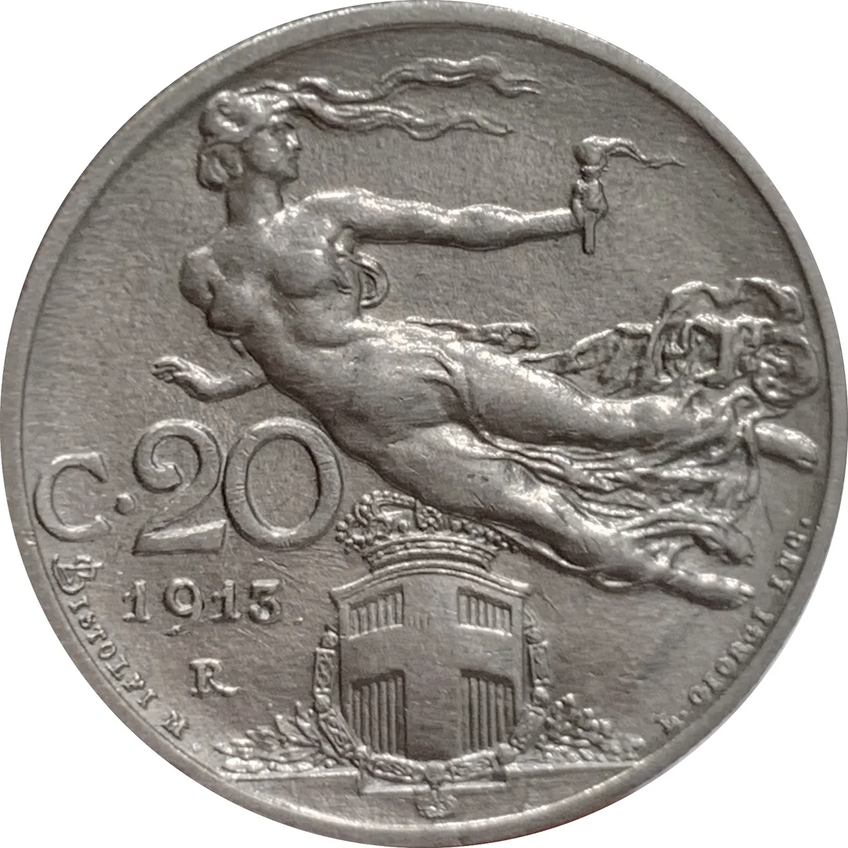 20 Centesimi 1913