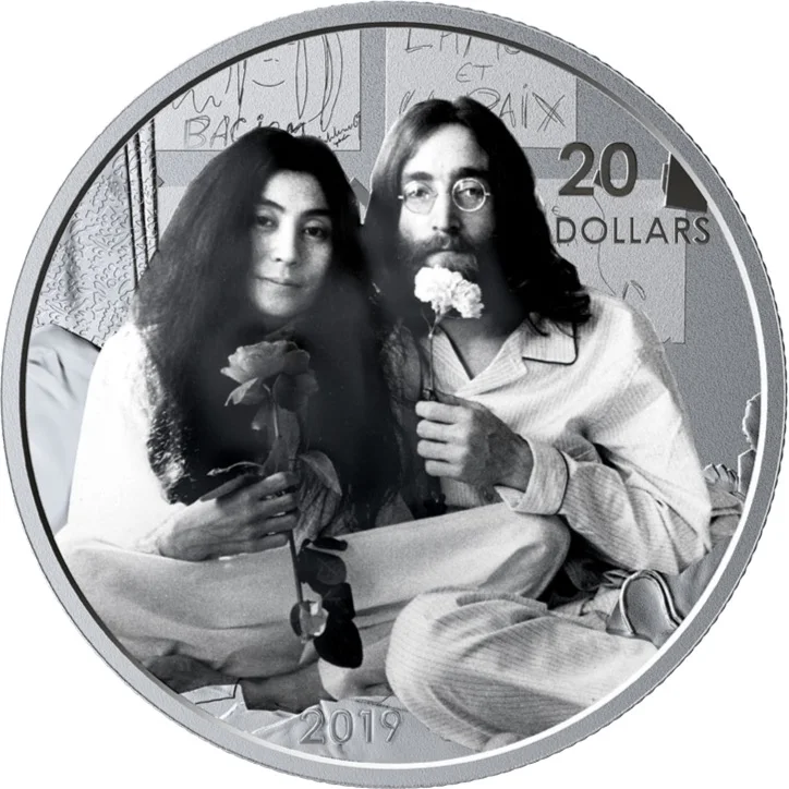 20 $ Give Peace A Chance: John Lennon e Yoko Ono 2019
