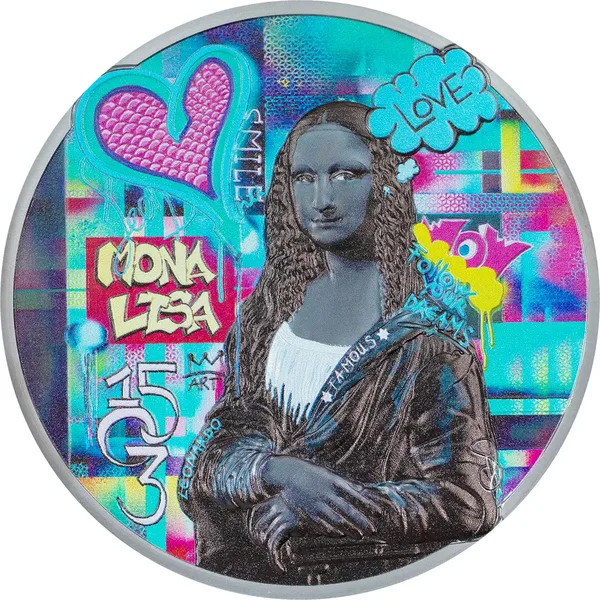 20 $ Graffiti Art - Mona Lisa 2023