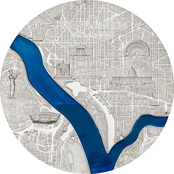 20 $ Tiffany Art Metropolis - Washington 2025
