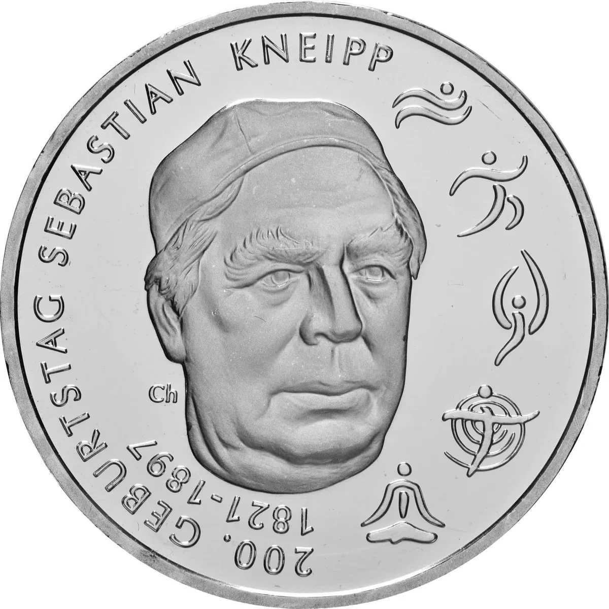 20 € 200° anniversario Sebastian Kneipp 2021