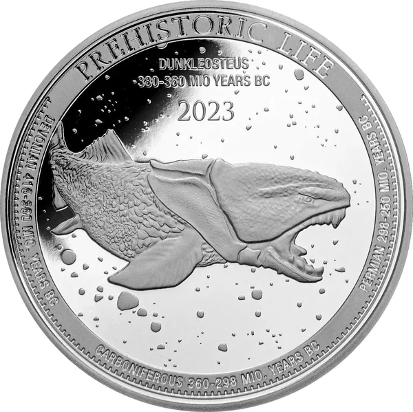 20 Francs Prehistoric Life - Dunkleosteus 2023