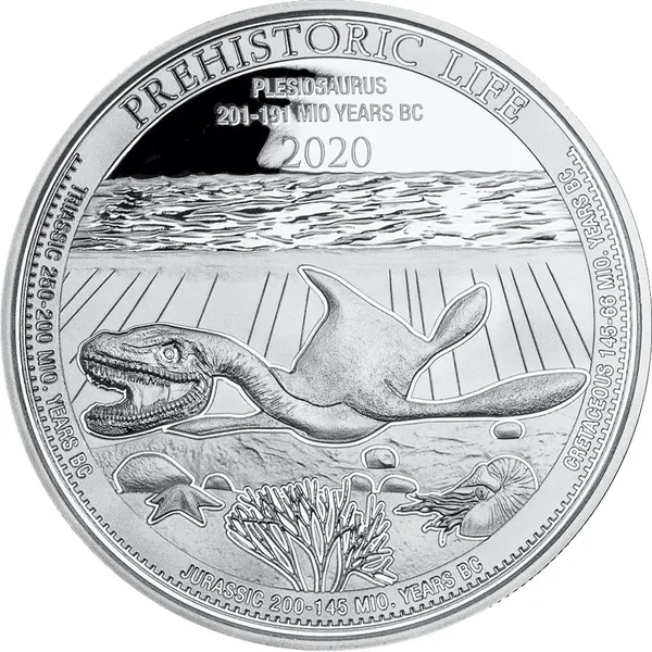 20 Francs Prehistoric Life - Plesiosaurus 2020