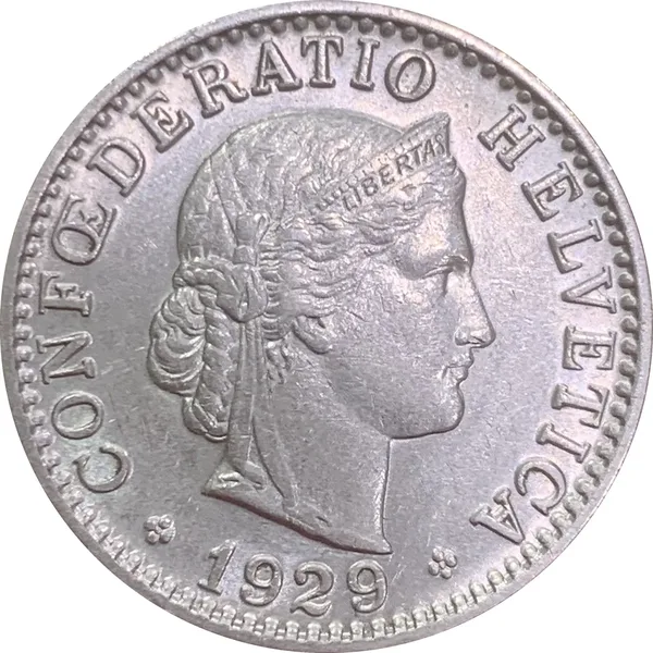 20 Rappen 1929 B