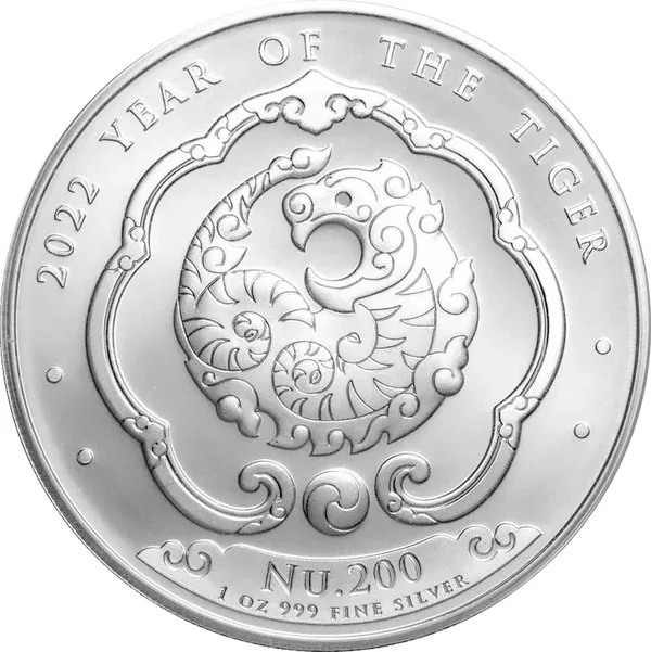 200 Ngultrum Anno dela tigre 2022