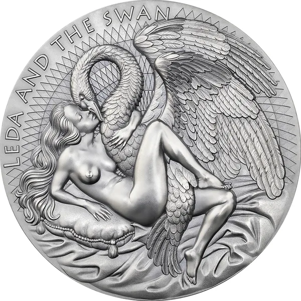 2.000 Francs Leda and the Swan - Celestial Beauty 2023