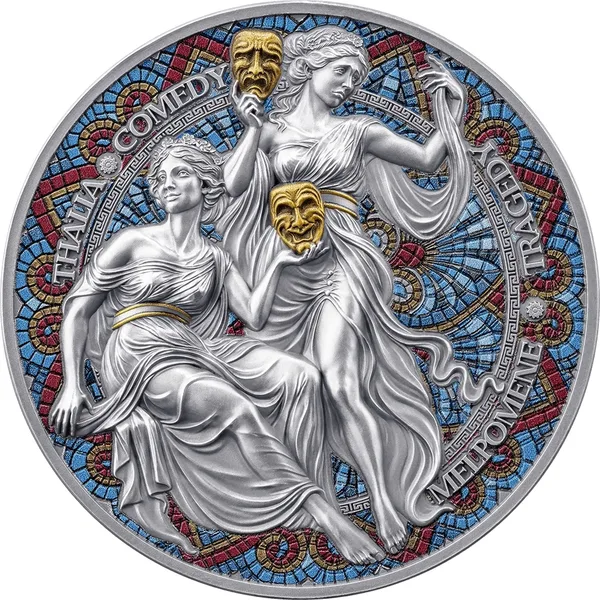 2.000 Francs Melpomene & Thalia 2025
