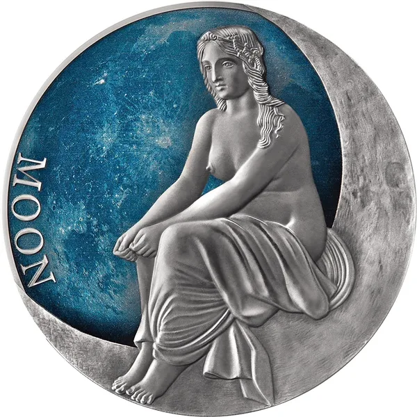 2.000 Francs Planets and Gods - Moon 2022