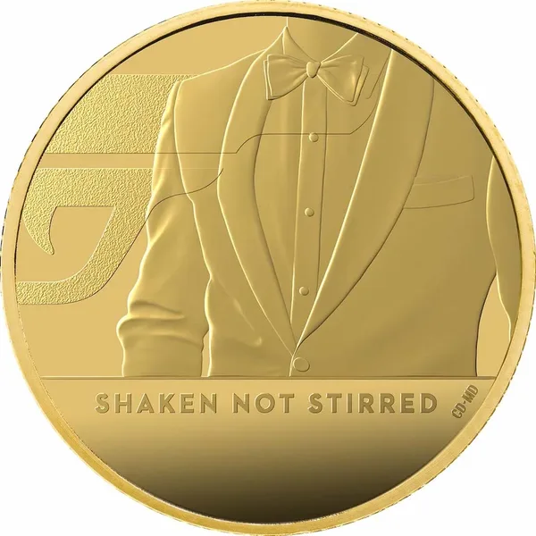 25 £ James Bond 2020 3° emissione