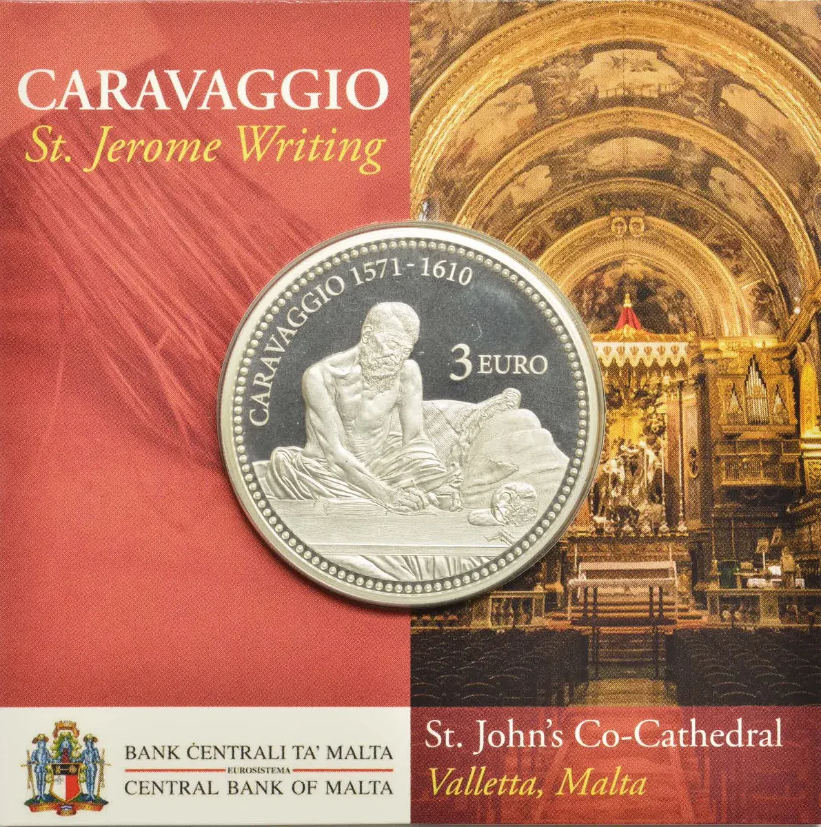3 € Caravaggio 2022 in coincard, foto 3