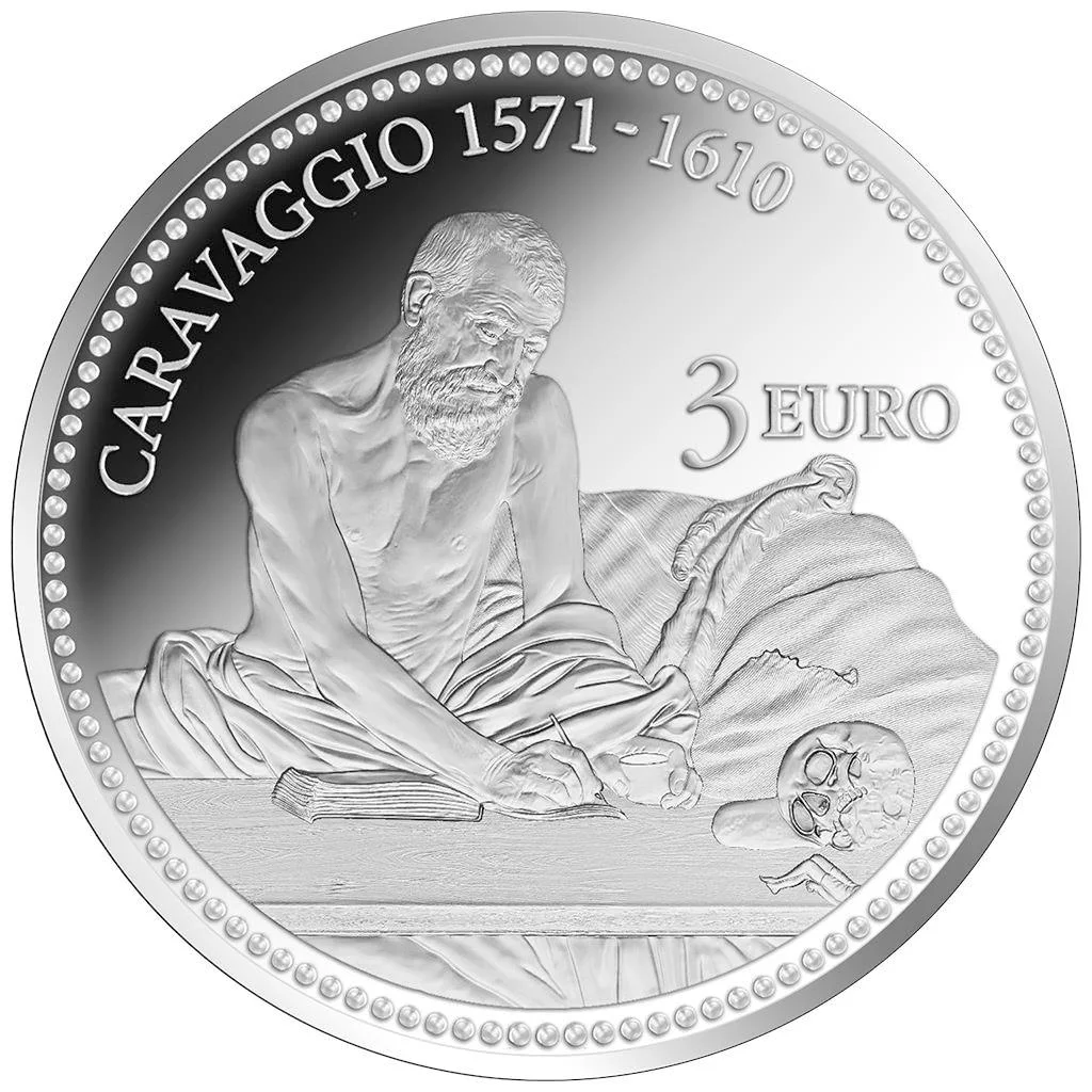 3 € Caravaggio 2022 in coincard