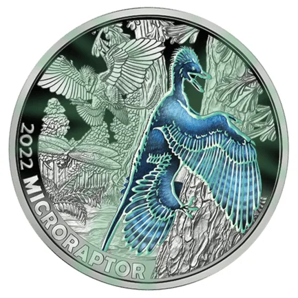 3 € Microraptor gui 2022, foto 3