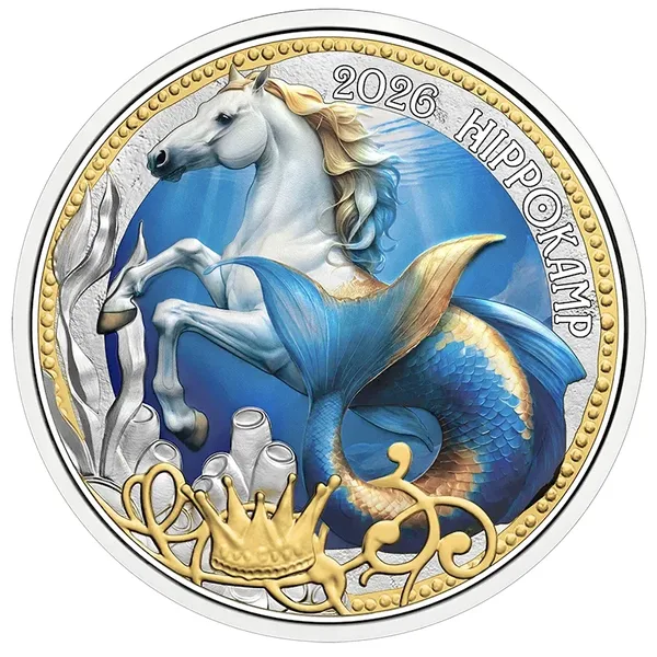 3 € Mythical Creatures - Hippocampus 2026