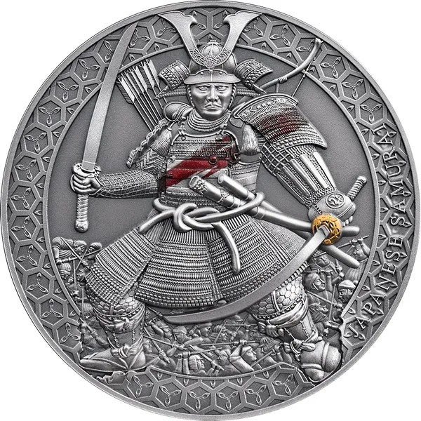3.000 Francs Legendary Warriors - Japanese Samurai 2022