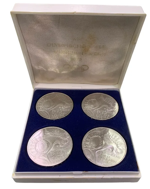 4 * 10 Mark Olympic Games 1972 in confezione