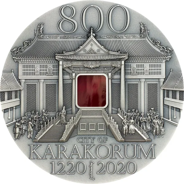 5.000 Togrog serie Tiffany: Karakorum 2020
