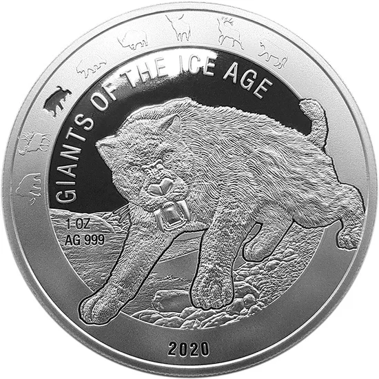 5 Cedis Ice Age Giants - Machairodontinae 2020