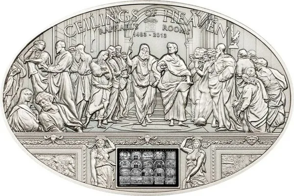 5 $ Ceilings of Heaven - Raphael rooms 2013