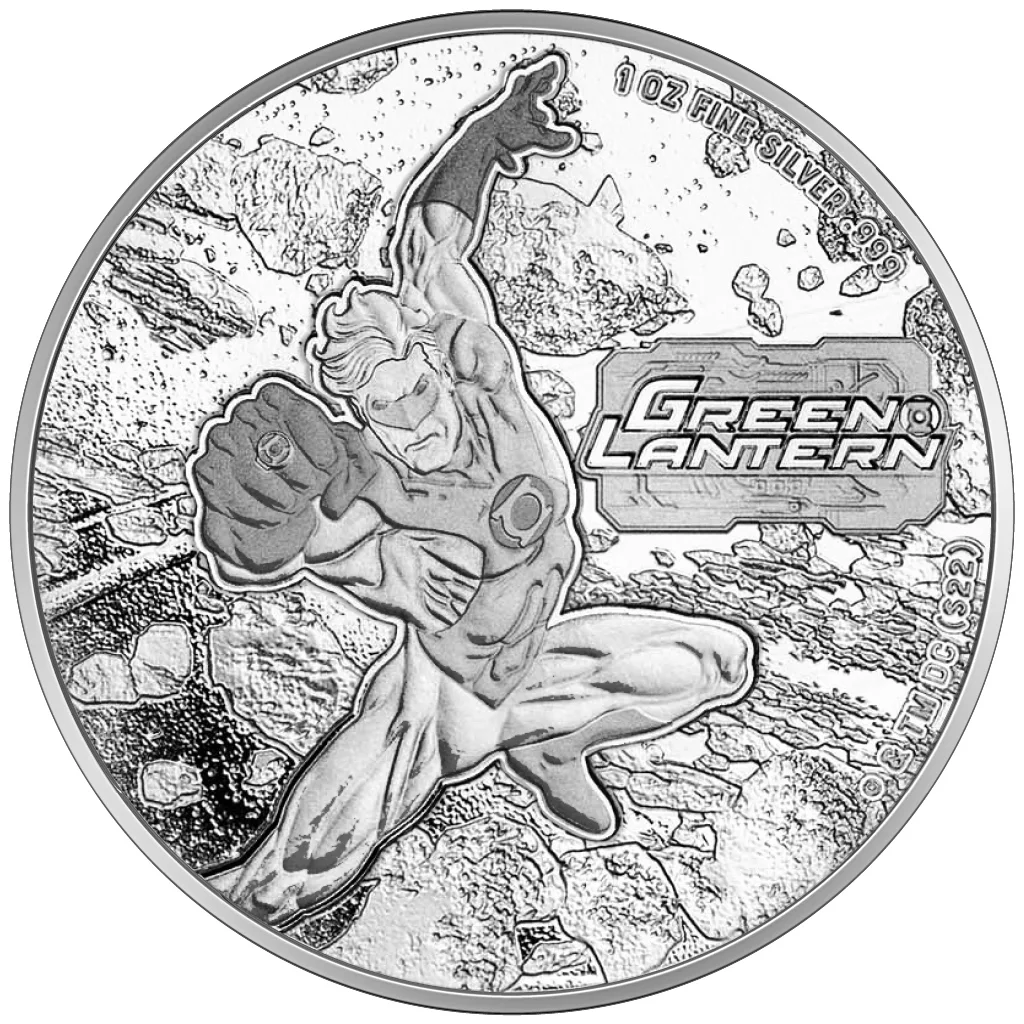 5 $ DC Comics - Green Lantern 2023 proof