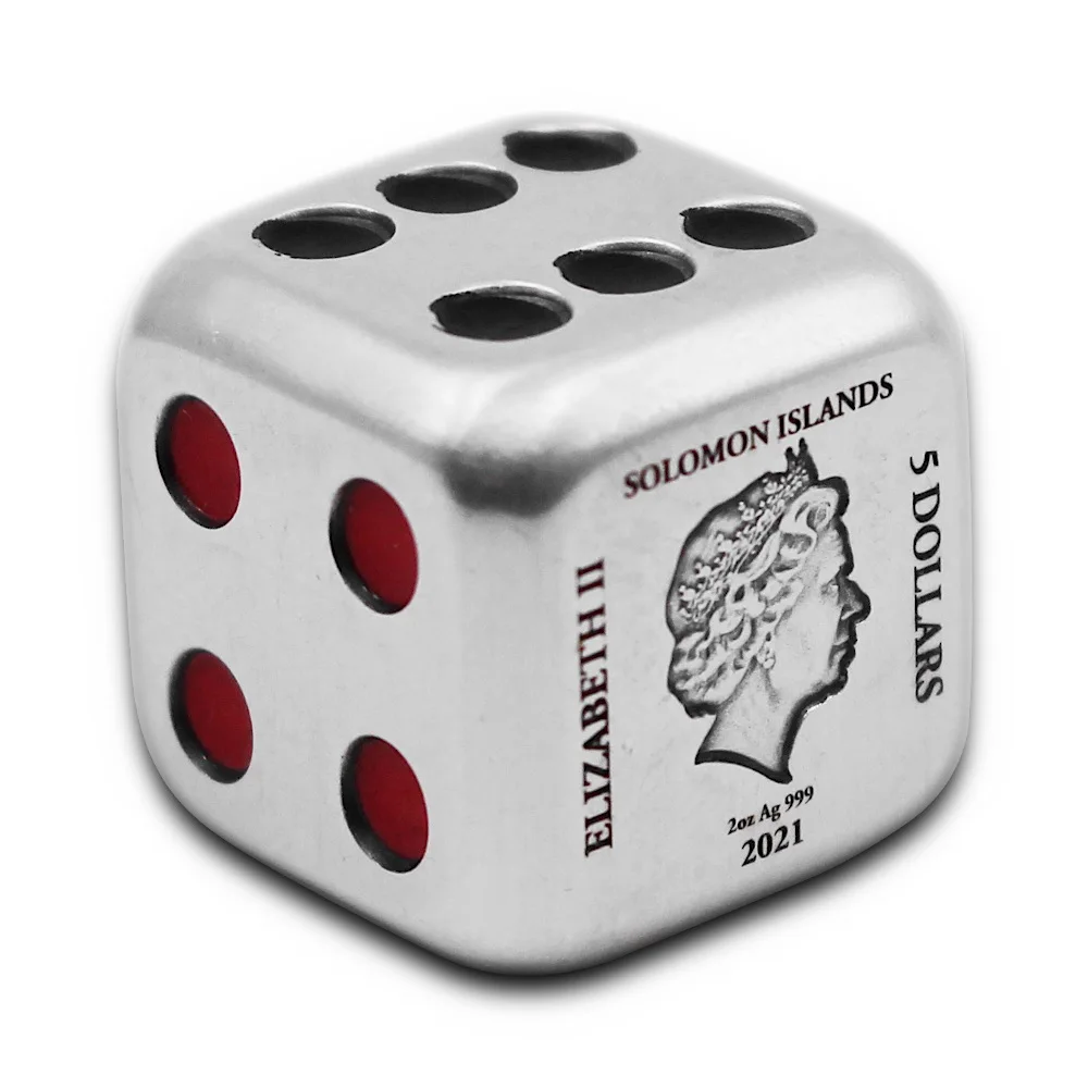 5 $ Dice coin 2021, foto 4