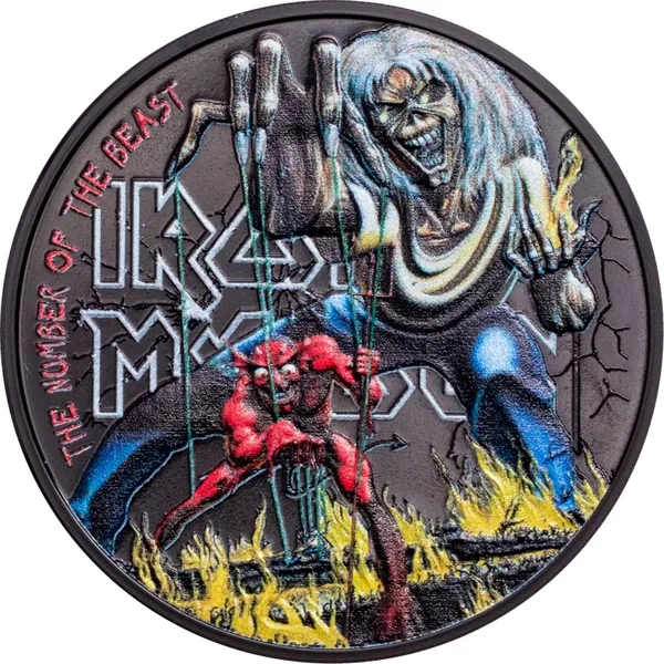 5 $ Iron Maiden - The Number of the Beast 2022