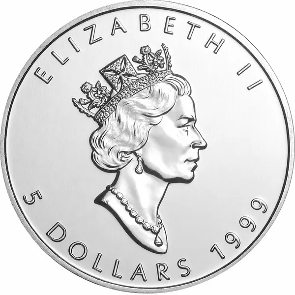 5 $ Maple Leaf 1999
