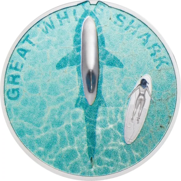 5 $ Split Views - Great White Shark 2021