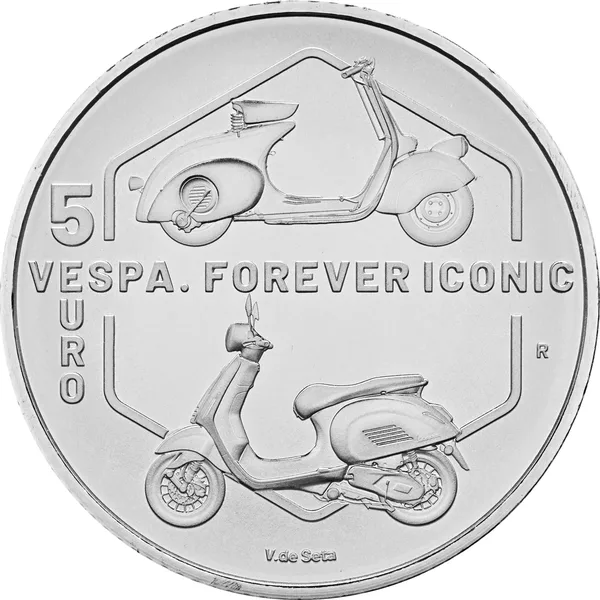 5 € 80° anniversario della Vespa 2026