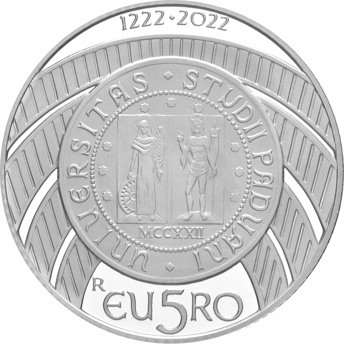 5 € 800° anniversario Università di Padova 2022, foto 3