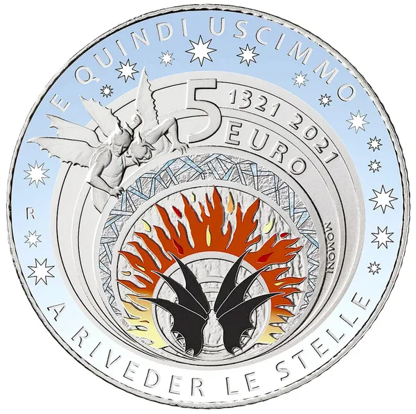 5 € Dante Alighieri: Inferno 2021