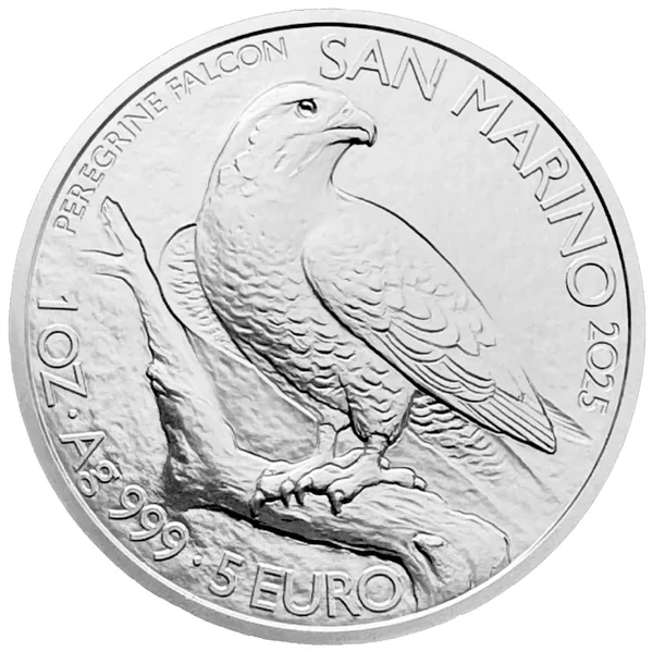 5 € Falco Pellegrino 2025