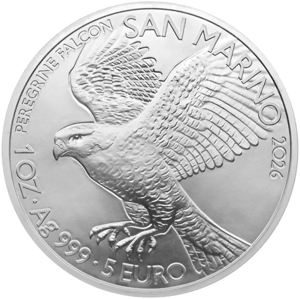 5 € Falco Pellegrino 2026